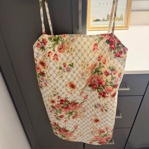 Sezane and Ama Andion mini floral dress